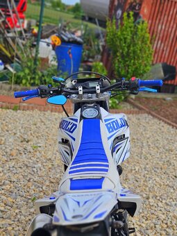Yamaha WR 125X – ladený výfuk Giannelli, A1, TOP vzhľad - 6