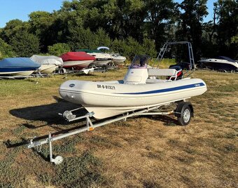 Nafukovací motorový čln (RIB) - GRAND S470L - Mercury 60HP - 6