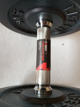 Liatinové nakladacie jednorúčky LIFEFIT 2x20kg - ČISTO NOVÉ - 6