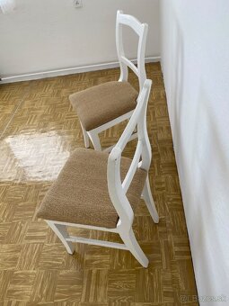 Pevné DUBOVÉ stoličky 2ks - 6