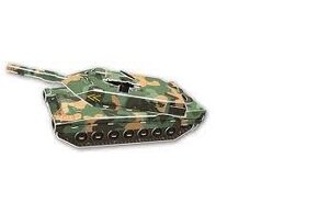 Vojenský tank Leopard 3D Puzzle - 51 dielikov - 6