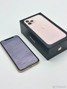 Apple iPhone 11 Pro 64GB Gold 100% Zdravie Baterie TOP Stav - 6