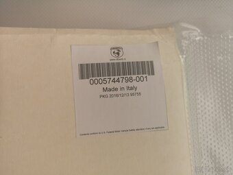 Abarth 500 set, prehové lišty a pedále pre automat 5744798 - 6