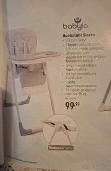 Detská jedálenská stolička - 6