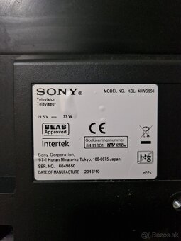 Sony Bravia KDL - 48WD650 (121cm) - 6
