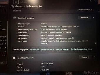 Lenovo ThinkPad L480-Intel i5-8250U/8gbDDR4/256gbSSD/W11PRO - 6