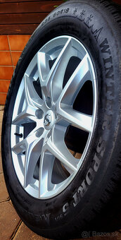 alu R18 5x108, zimné pneu 235/60, orig. Volvo XC90 + XC60 - 6