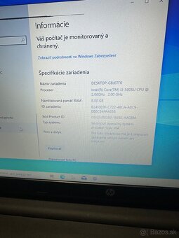Na predaj: HP 250 Pamäť RAM: 8 GB Disk: 700 GB - 6