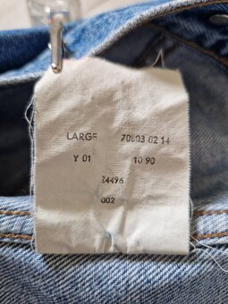 Pánská džíska Levi's Trucker velikost L 1083 - 6