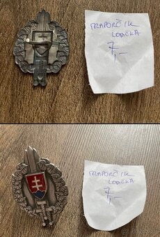 Vojenske Odznaky 1 - 6