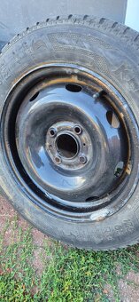 Predam dve sady oceľových diskov s pneumatikami ZIMNE - 6