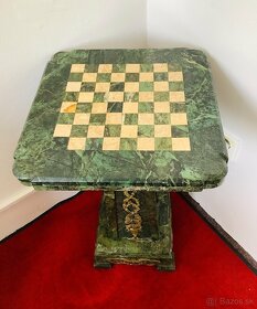 Starožitný Šachový Stůl - 6