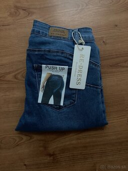 ♥ Pružné push up jeans ♥ - 6