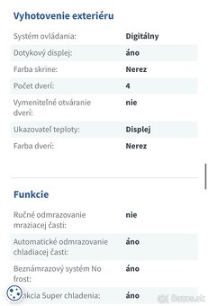 Chladnička AEG RMB954F9VX - Americká chladnička. - 6