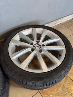 Alu disky OE komplet 5x112 R17 VW - 6
