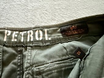 ALPHA INDUSTRIES nohavice Petrol Patch Pant - olivové. - 6