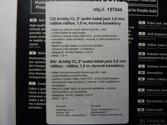 Audio kábel AVINITY CL2 Stereo - 6