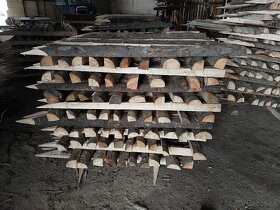 Kôl drevený, drevený kolík, drevený sĺp 1,5 m - 6