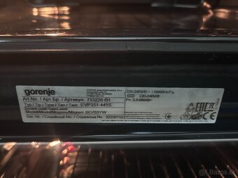 Biela vstavana rura GORENJE - 6