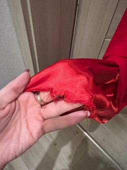 Červené spoločenské šaty Eva & Lola - 6