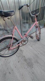 Predám retro skladací bicykel viď foto cena 80 eur. - 6