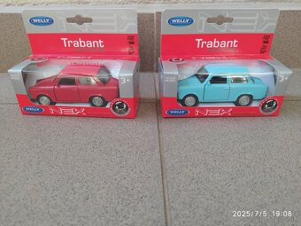 Predám model Trabant, dĺžka 14 cm - 6