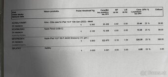 Apple iPad 10.9 (10. gen) 64GB + Apple Pencil USB-C + obal - 6