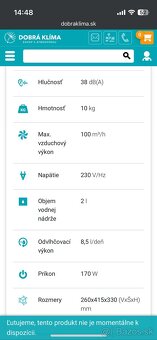 Odvlhčovač delonghi dem 8.5 - 6