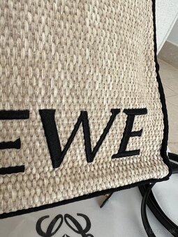 LOEWE LOGO RAFFIA TOTE BAG - 6
