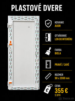Vchodové plastové dvere 900/2000 - 6