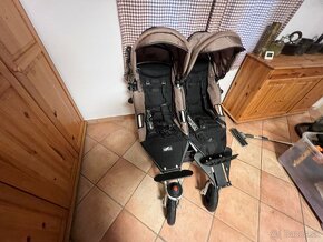 Predám kočík pre dvojičky + 2x fusak za 150,-€ - 6