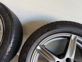 ALU DISKY DEZENT 5x112 S LETNÝMI PNEU 205/55 R16 - 6