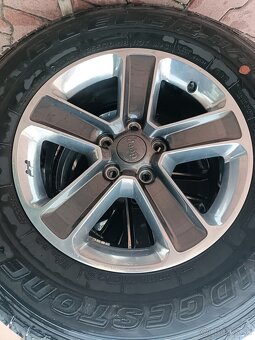 R18 Celoročná sada JEEP WRANGLER 4x 255/70R18 BRIDGESTONE - 6
