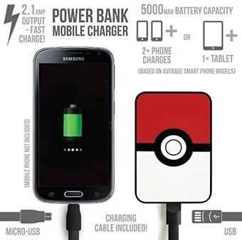 Predam powerbanku Pokemon 5000 mAh - 6