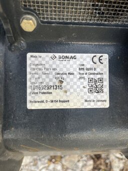 Bomag 60/65d vybračna doska 480kg - 6