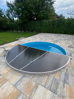 Zastrešenie bazéna 3,8m 4,2m 4,8m 7,2x3,3m prekrytie bazéna - 6