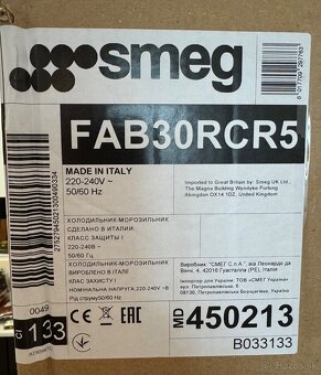 SMEG FAB30RCR5 Retro chladnička, pravý pánt - 6