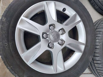 AUDI ALU disky 5x112 R16 s letnymi Michelin pneumatikami - 6