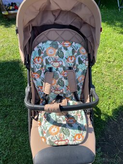 Kočík CARRELLO BRAVO FÓLIA do 22 kg ROYAL BEIGE - 6