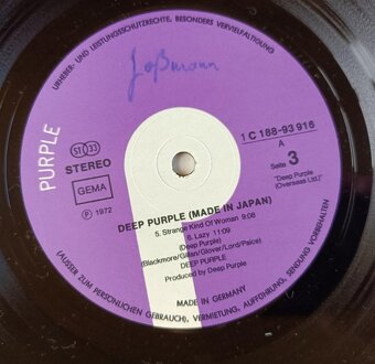 DEEP PURPLE - MADE IN JAPAN (2LP) - 6