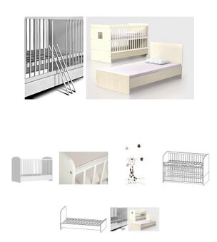 Detská postielka variabilná 70x140cm - 6