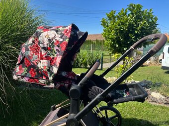 Cybex priam 3.0 sedenie s poťahom spring blossom  dark - 6