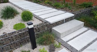 Betónové nášľapy, schody, dlažba.. - 6