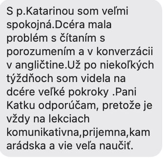 Doučovanie anglického jazyka - 6