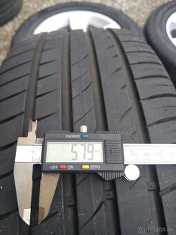 17" alu KIA SPORTAGE + letné pneu HANKOOK. - 6
