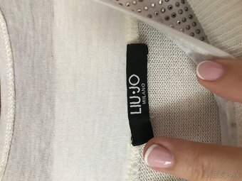LIU JO originál white damske saty M/L - 6