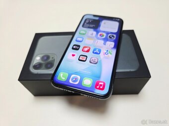Apple iPHONE 11 PRO GREEN ,ZDRAVIE BATERKY 100% - 6
