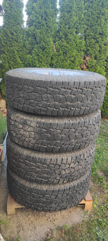 disky R20x9, snímače tlaku, 5x139,7 pneu AT 275/65R20 - 6