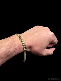 Zlatý naramok 14k 585 cena za g 76€ - 6