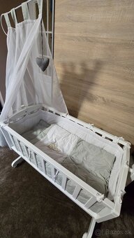 Detská postieľka, kolíska - 6
